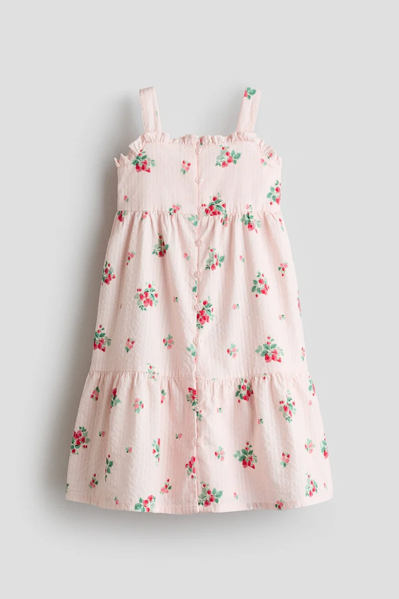 H&M Tiered cotton dress