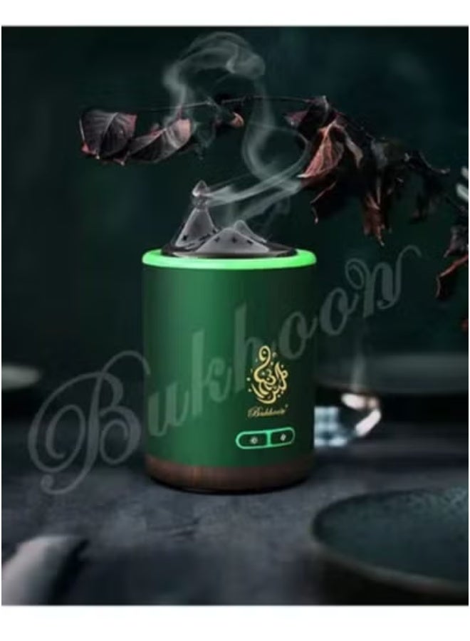 بخور Electric Bukhoor Dukhoon Aroma Diffuser – Portable Rechargeable Incense Burner with USB Power for Home, Office, Car – Compact Mini Design with Quick Heat Function, Long-Lasting Fragrance Diffusion, Safe & Easy Operation, Ideal for Relaxation and Mood Enhancement  - Image 3