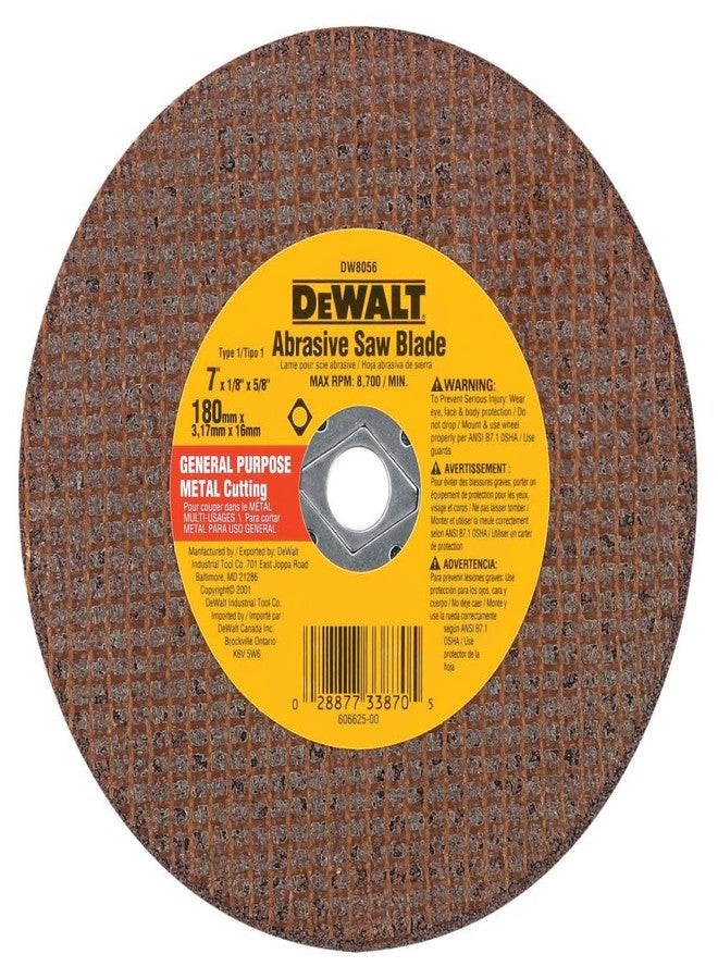 DEWALT DW8056 7-Inch Extended Performance Metal Abrasive Saw Blades - Image 3