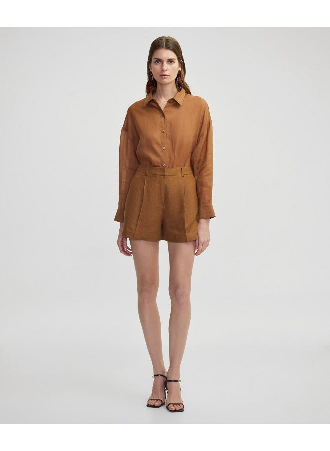 Ipekyol Relaxed Fit Linen Shirt  - Image 1