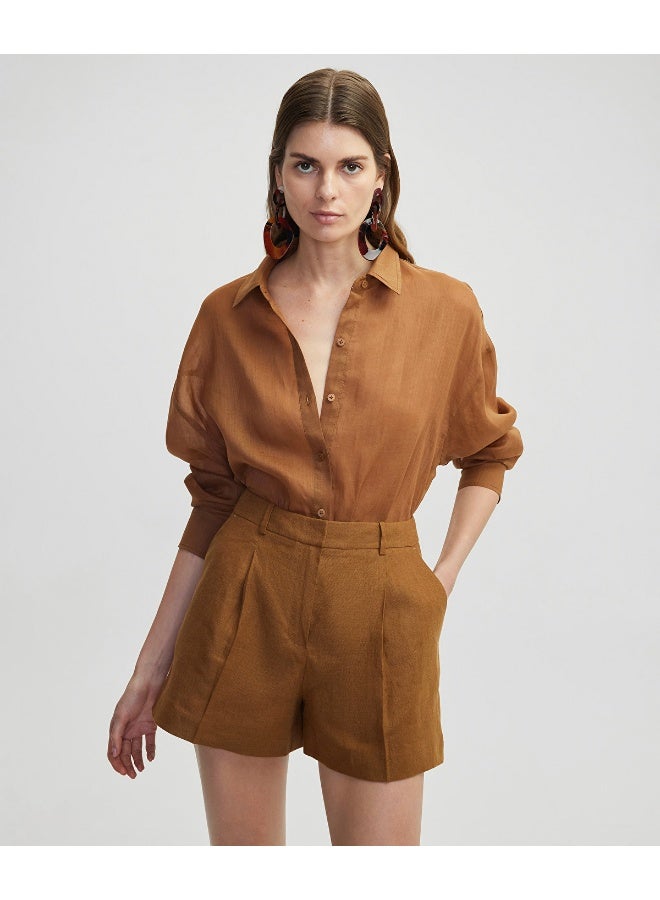Ipekyol Relaxed Fit Linen Shirt  - Image 2