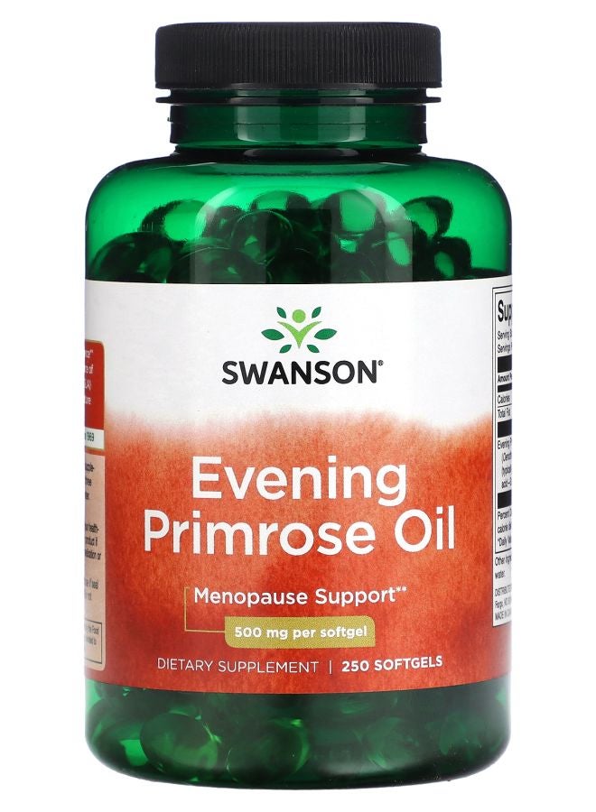 SWANSON Evening Primrose Oil 500 mg 250 Softgels