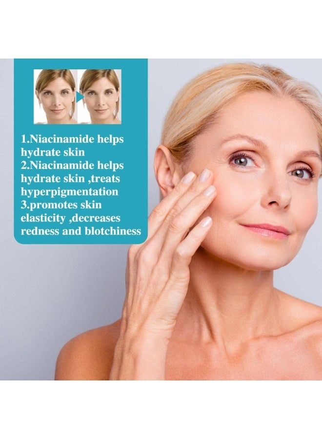 Jaysuing Face Moisturizing Essence,Facial Nicotinamide Liquid for Dullness, Roughness, Deeply Brighten Skin | 30ml Facial Moisturizer Skin Hydrated Liquid for Skin Tone Brightening - Image 2