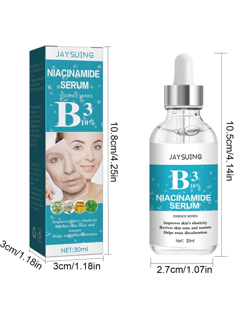 Jaysuing Face Moisturizing Essence,Facial Nicotinamide Liquid for Dullness, Roughness, Deeply Brighten Skin | 30ml Facial Moisturizer Skin Hydrated Liquid for Skin Tone Brightening - Image 5