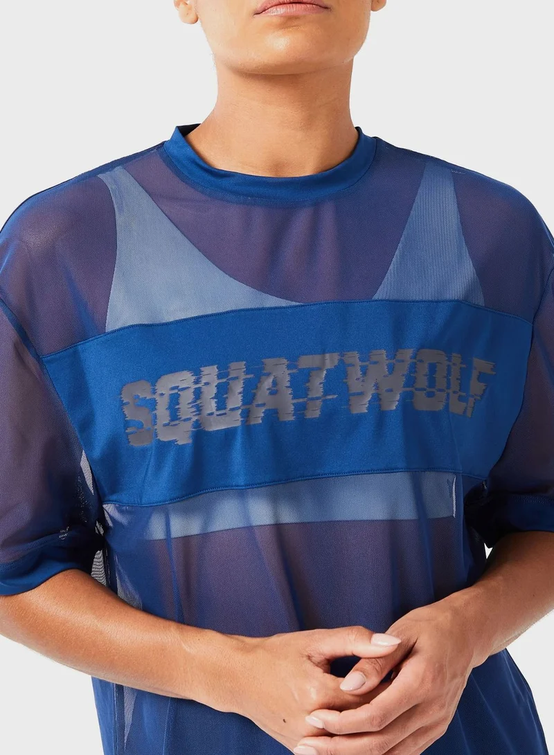 SQUATWOLF Essential Mesh T-Shirt