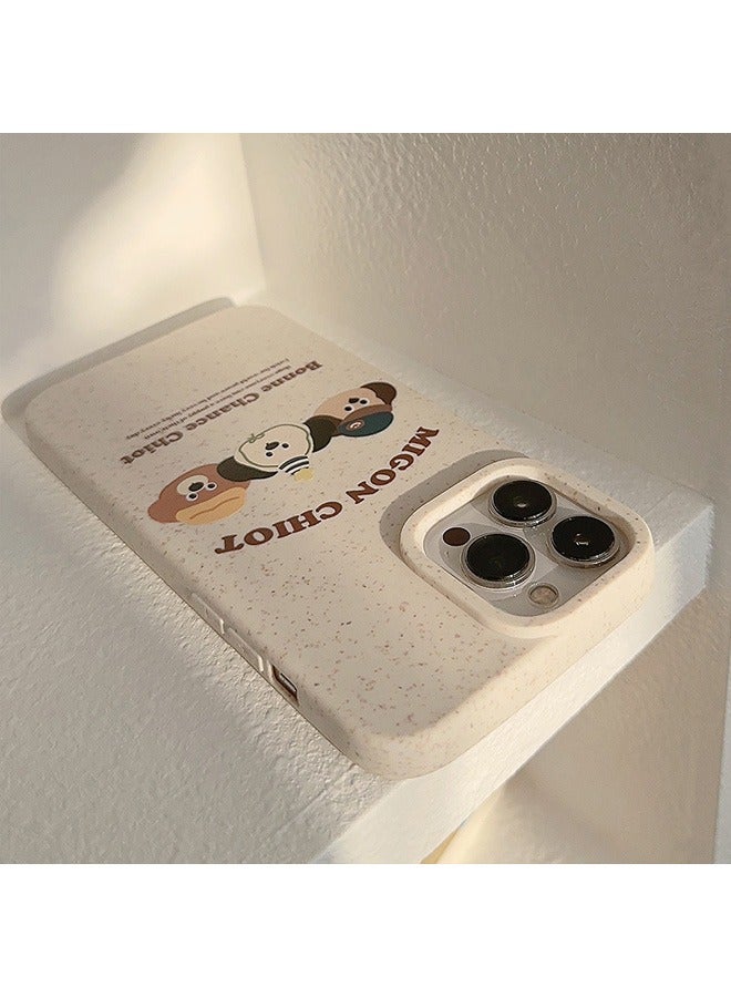 Case for iPhone 15 Pro Max Case,Cute Puppy Pattern Phone Case,Slim Case Compatible with iPhone 15 Pro Max,TPU material Anti-Scratch Shockproof Protective Phone Fashion Cover Women Girls - Image 2