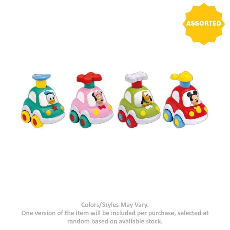 Clementoni Disney Baby Disney Mickey And Friends Press And Go Car (Assorted) - Image 1