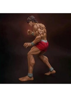 OCTOBER Anime Hanma Yujiro Action Figure 17CM Figure Statue Model, Joints Movable Cartoon Manga Figure Handmade Collectible Desktop Decoration Xmas Birthday Gifts  - Image 3