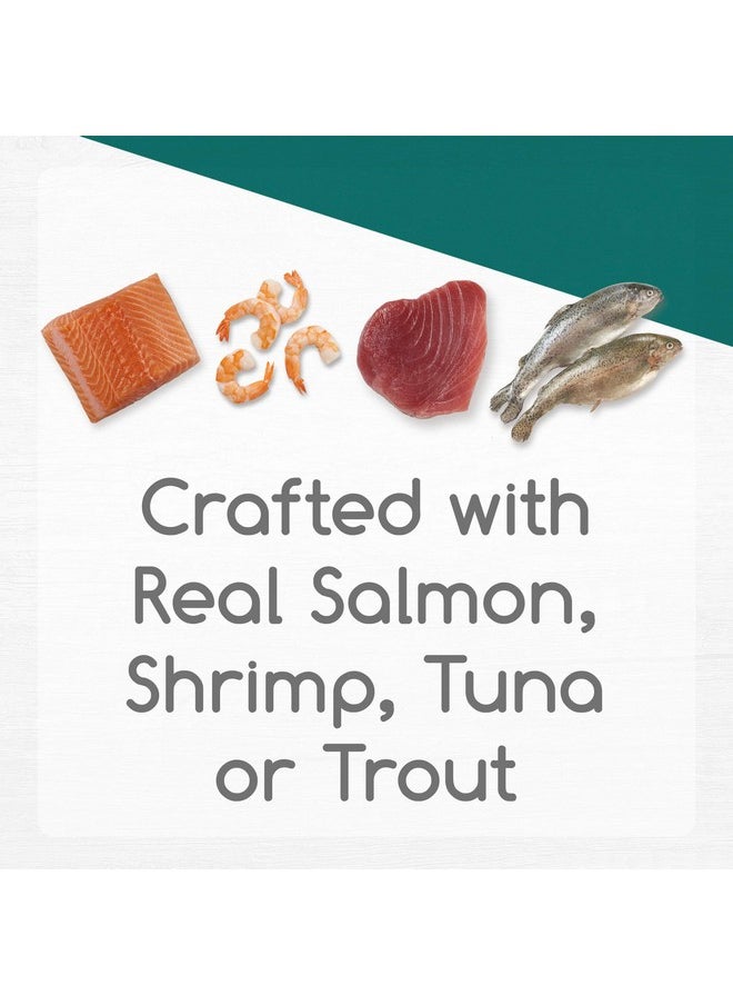 فانسي فيست - مجموعة متنوعة من طعام القطط الرطب من Y Feast Gourmet Naturals Seafood - (عبوة من 30 قطعة) علب سعة 3 أونصات - Image 1
