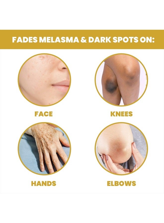 OMIC LIGHTEN-UP Skin brightening Serum, 1 Fl oz / 30 ml, for Face, Armpits, Hands, Knees and Body, with Argan Oil and Shea Butter - Image 4