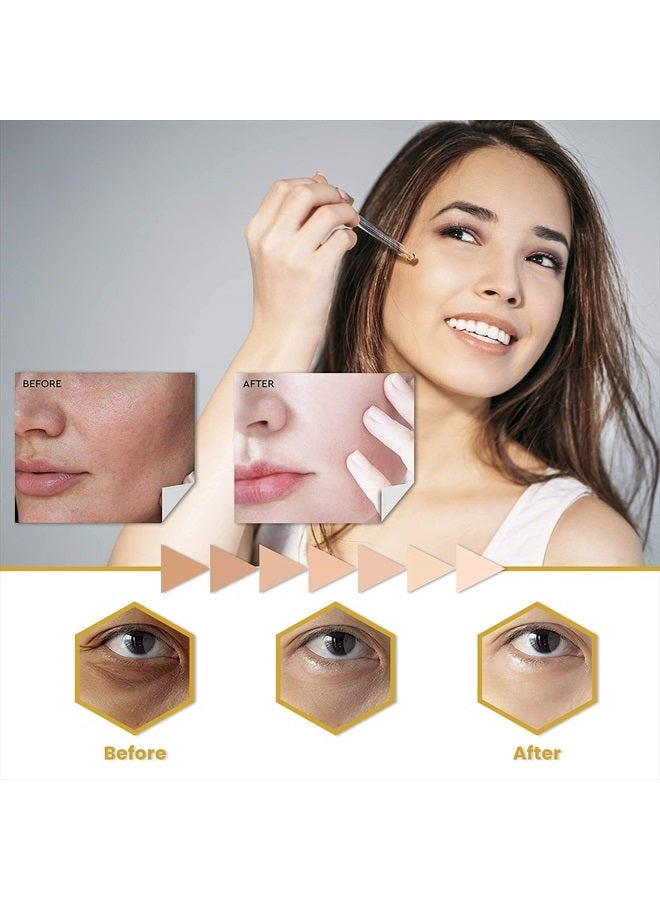 OMIC LIGHTEN-UP Skin brightening Serum, 1 Fl oz / 30 ml, for Face, Armpits, Hands, Knees and Body, with Argan Oil and Shea Butter - Image 5