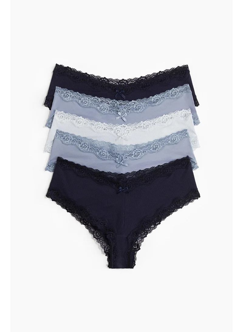 H&M 5-pack microfibre hipster briefs