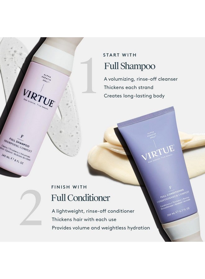 فيرتشو شامبو تكثيف الشعر خالٍ تمامًا من الكبريتات يزيد من سماكة الشعر، آمن لجميع أنواع الشعر، آمن على الألوان - Image 4