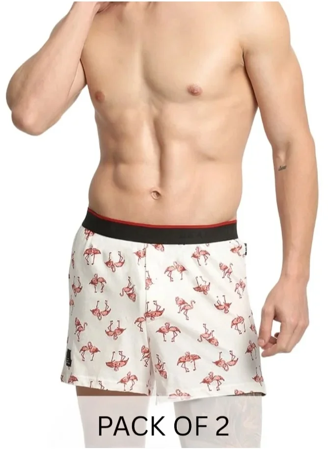 THE BEAR HOUSE Mens Cotton Boxers Multipack Soft Breathable Underwear for Men Loose Fit Comfortable Boxer Shorts for Daily Wear