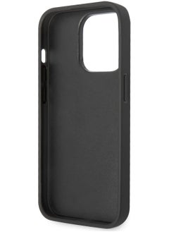 Ferrari CG MOBILE Ferrari Carbon Fiber And Leather Case Aperta Compatible iPhone 14 pro Max with logo (Black)  - Image 4