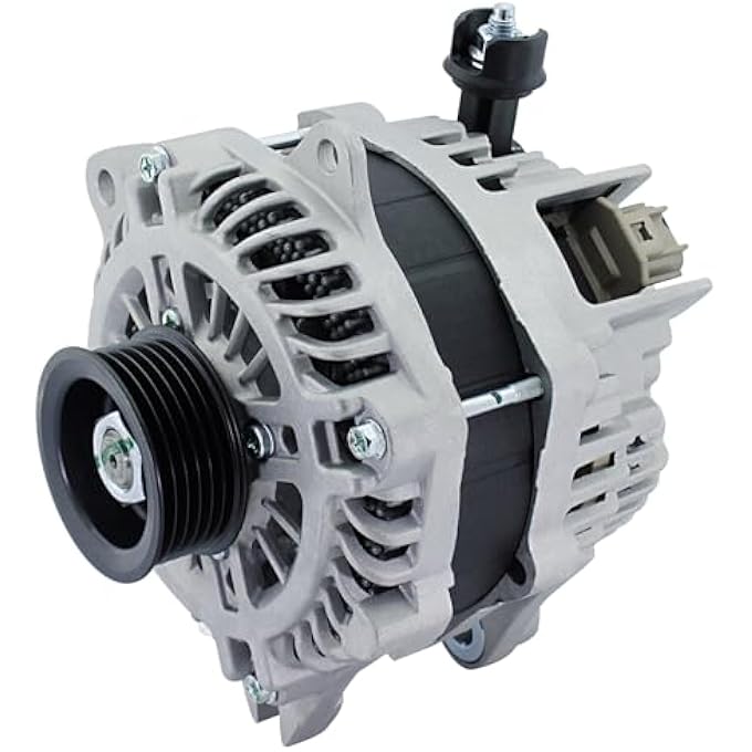 BDELI Alternator Replacement New for 13-16 Lincoln MKS V6 3.7L, 2012 MKS V6 3.5L, 13-18 Ford Taurus Explorer, 12-18 Flex, 17 Police Interceptor Sedan, V6 3.5L, DG1T-10300-CB DG1Z-10346-F A003TX1691 A3TX1691 - Image 1