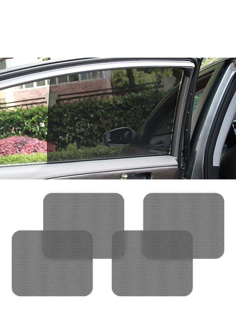 SYOSI Sun Visor Sunshade Extender for Car Side Window Windshield Sun Shade Anti-Glare Car Sun Visor Protects from Sun Glare, Snow Blindness, UV Rays, Universal for Cars, SUVs Trucks 4 Pack  - Image 1