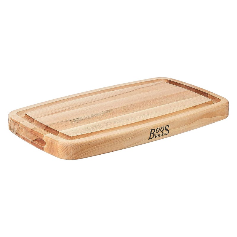 John Boos Boos Block CB Series Large Reversible Wood Cutting Board with Juice Groove 15Inch Thickness 18 x 105 x 1 12 Maple