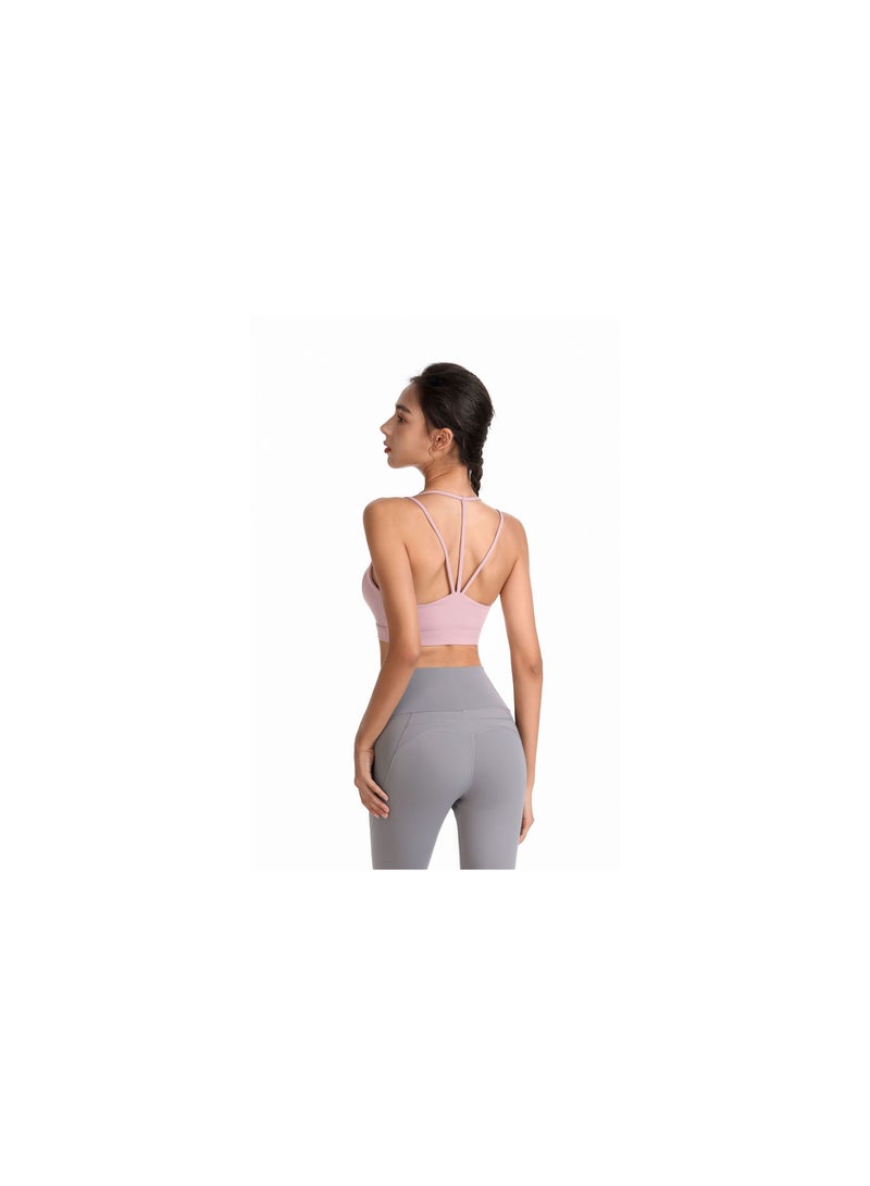 Loquat No Steel Ring Gathering High Strength Shock Proof Sports Bra 