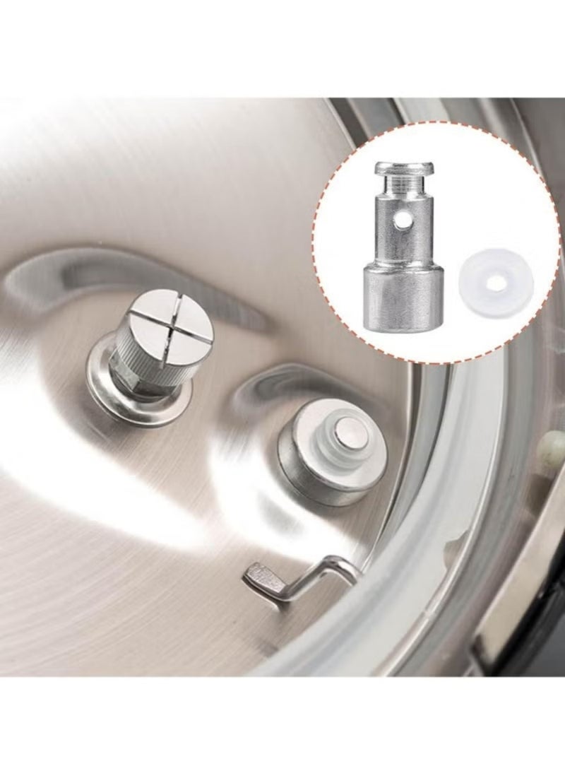2 Pieces Universal Replacement Floater Valve with 8 Silicone Gaskets Electric Pressure Cooker Parts Pressure Pot Replacement Accessories - Image 5