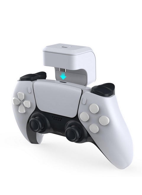 Compatible with PlayStation5 PS5 Wireless Controller Charger Battery Pack Rechargeable 1600mAh Power Bank Back Clip for PS5 Edge Game Handle