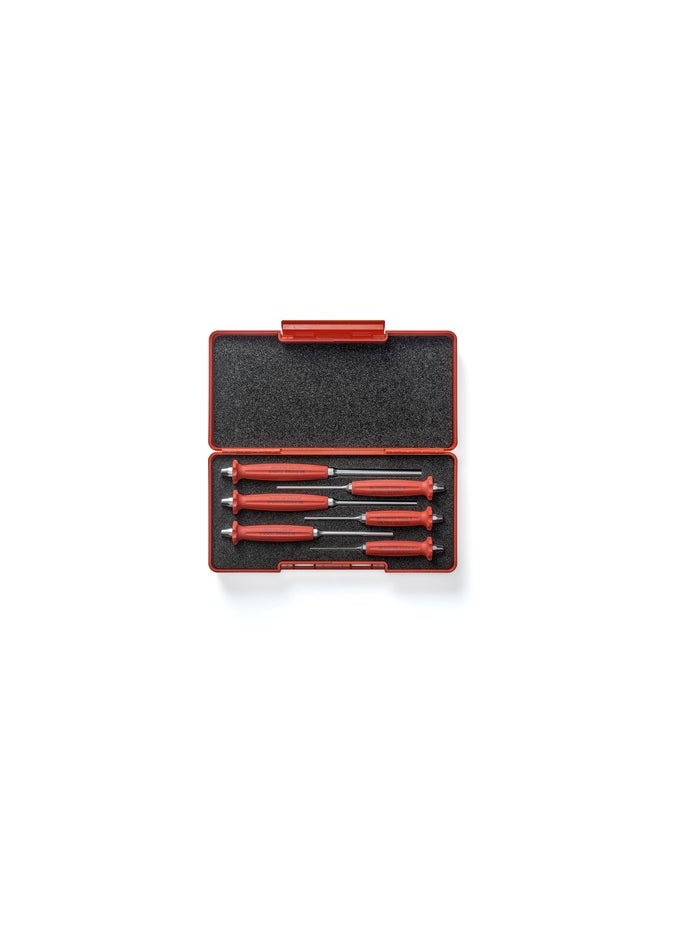 PB SWISS TOOLS - PB 758 SET Pin punch, drift punch, octagonal, with handle, set in practical ToolBox - Image 1