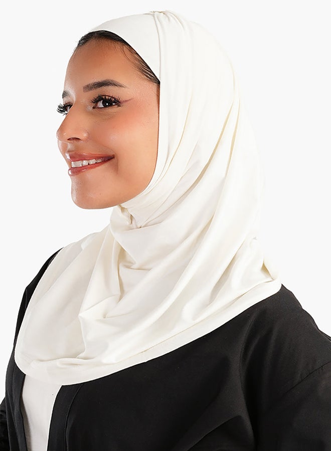 Carina Viscose Clips Head Scarf - Image 1