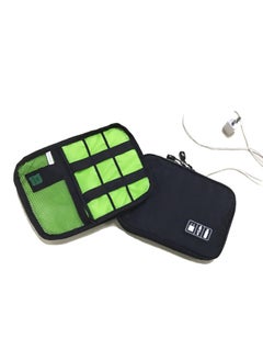 Generic Digital Data Cable Storage Bag Charger Charging Treasure Mobile Power Travel Bag Electronic Products Accessories Finishing Bag-Color:Blue  - Image 4