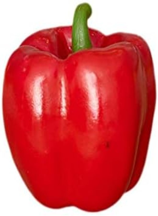 AKDC Artificial Fruits Home Decoration Simulation Vegetable Model Chili Artificial Vegetable Cabinet Shopping Mall Window Decorative Props Lifelike Fake Vegetable (Color : Red, Size : Pack 10)  - Image 1