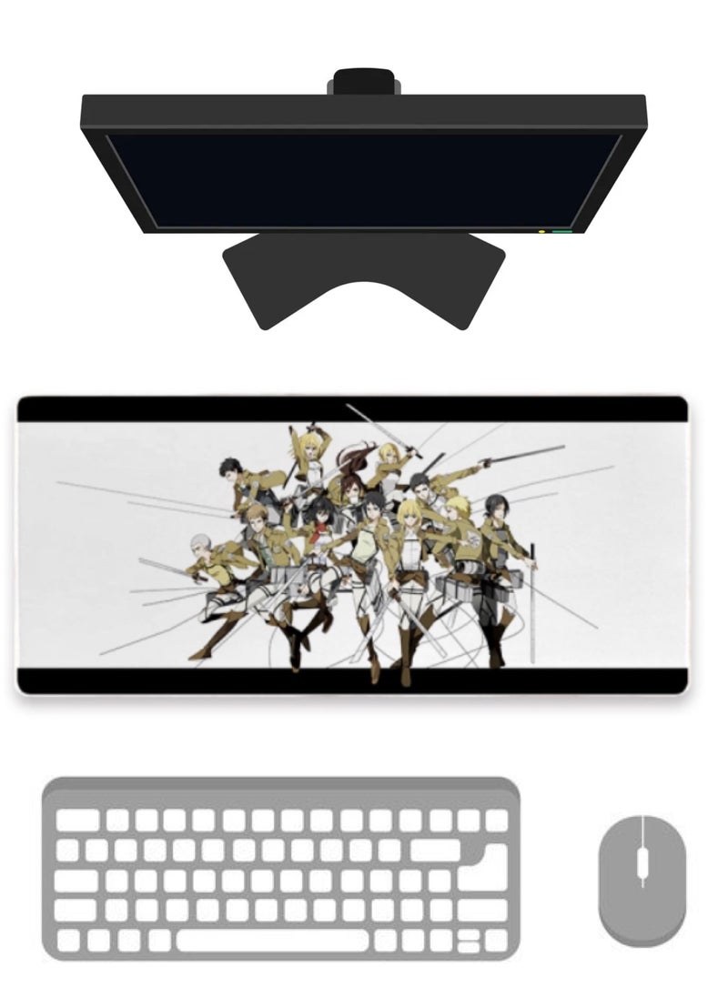 Attack on Titan - Scout Team PC Mousepad - attack on titans anime - Image 1