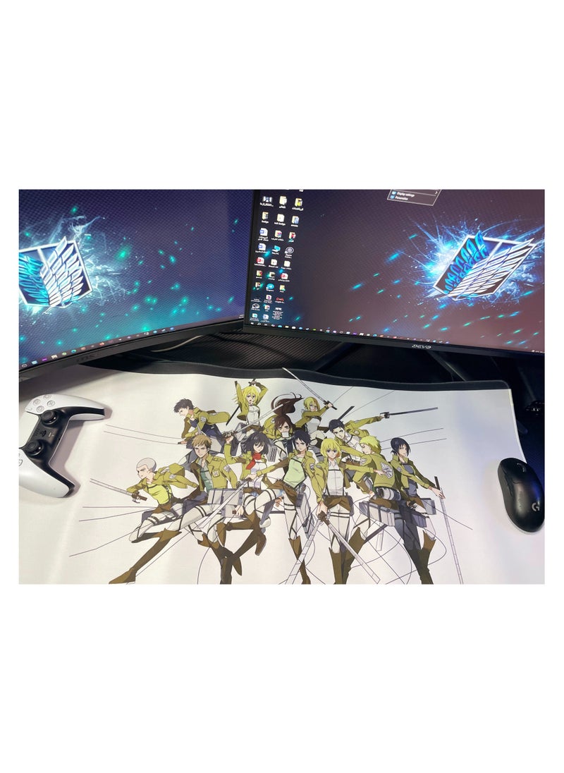 Attack on Titan - Scout Team PC Mousepad - attack on titans anime - Image 1