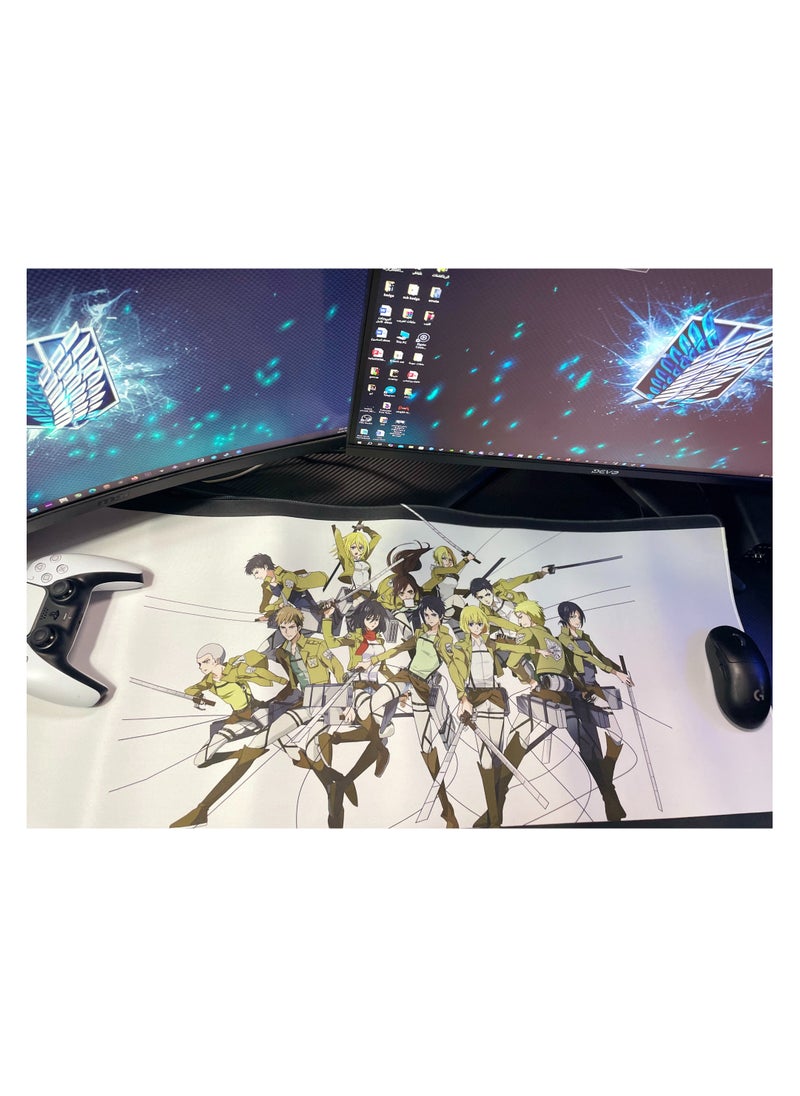 Attack on Titan - Scout Team PC Mousepad - attack on titans anime - Image 1
