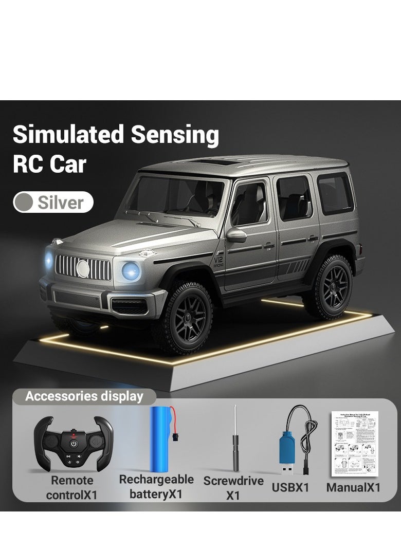 JJRC New Simulation 1:14 Climbing Off-Road Vehicle Model Gesture Sensing RC Remote Control Car Children's Toy Gift  - Image 1