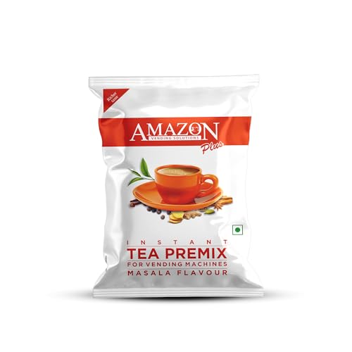Atlantis Amazon 3 in 1 Instant Tea Premix Masala Plus 1 Kg Pack for Vending Machine - Image 1