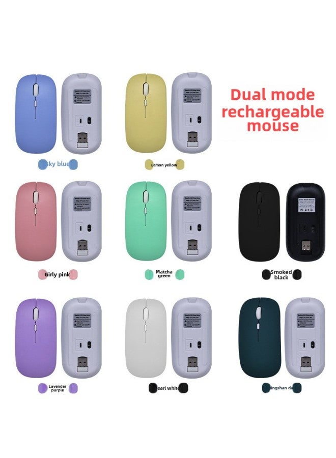 Keyboard IPad For Tablet PC Wonderful Control Keyboard Mobile Phone Wireless Bluetooth Bluetooth Keyboard Mouse Suit Cross Border-Colour:Dual-mode Mouse (bluetooth/wireless Receiver + Rechargeable B - Image 1