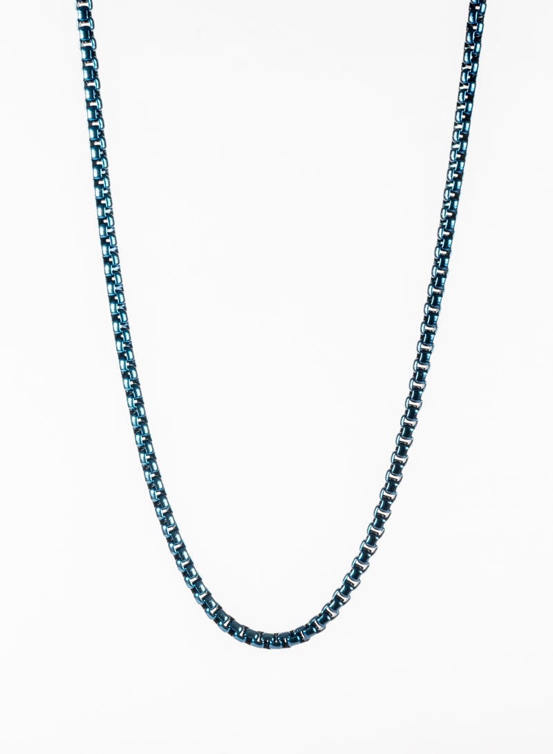 Stainless Steel Necklace Blue