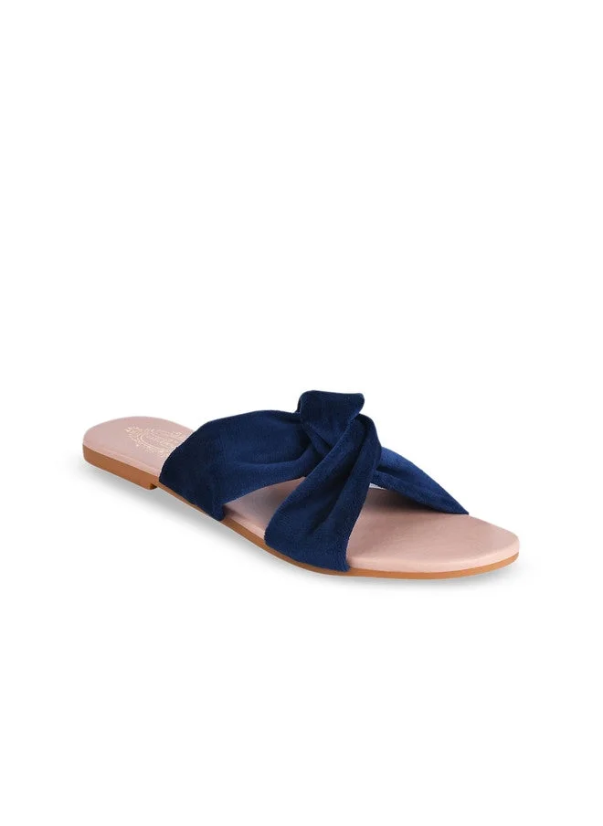 شوتوبيا Shoetopia Girls Printed Open Toe Flats with Bows