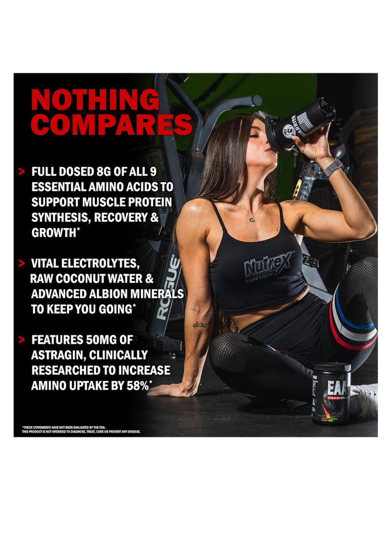 Nutrex Research نوتريكس EAA+هيدرو 30 حصة 390غ ليمون التوت الأزرق - Image 4