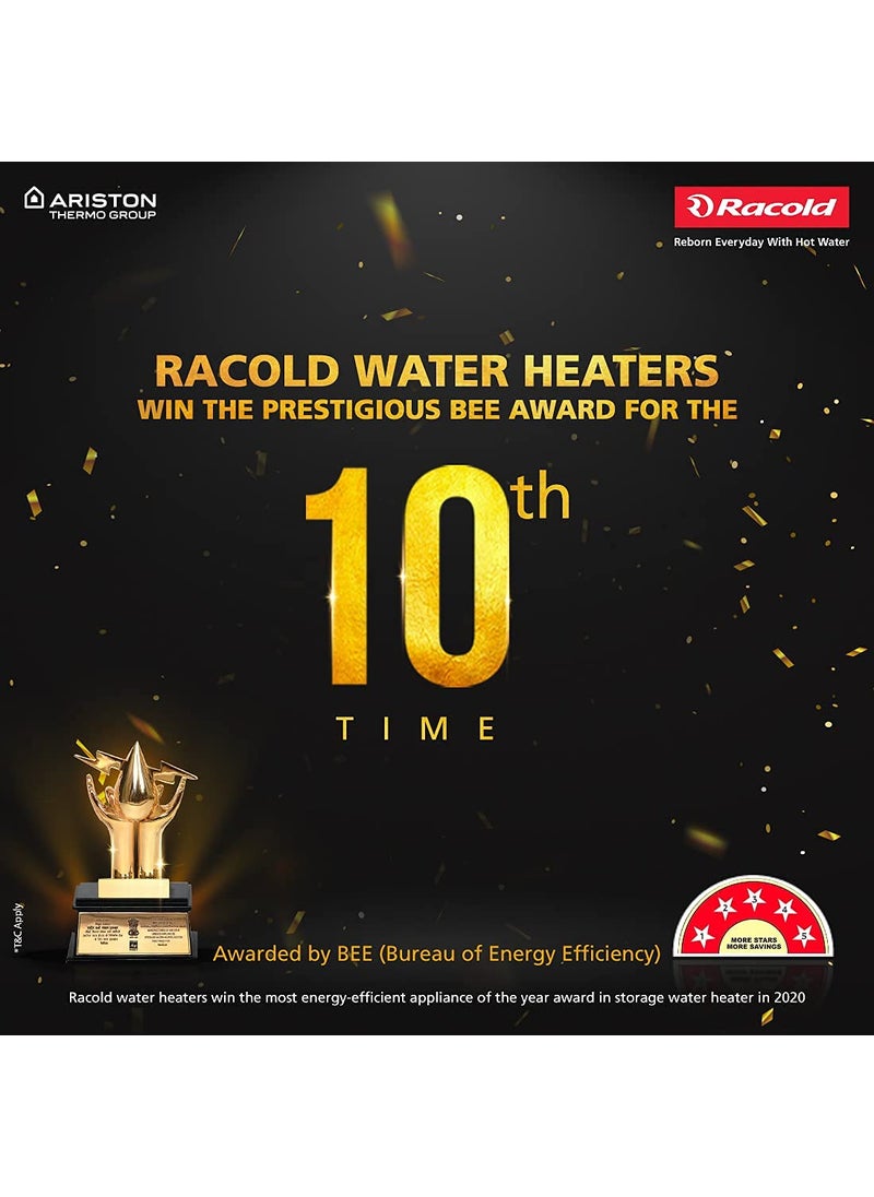 Racold Racold Pronto Neo 1L 45Kw Vertical Instant Wall Water HeaterGeyser WhiteFaster HeatingItalian DesignSuitable For High Rise Buildings3 Levels Of SafetyRust Proof BodyFire Retardant Cable  - Image 3