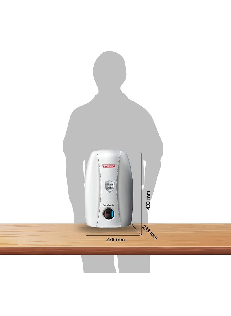 Racold Racold Pronto Neo 1L 45Kw Vertical Instant Wall Water HeaterGeyser WhiteFaster HeatingItalian DesignSuitable For High Rise Buildings3 Levels Of SafetyRust Proof BodyFire Retardant Cable  - Image 5