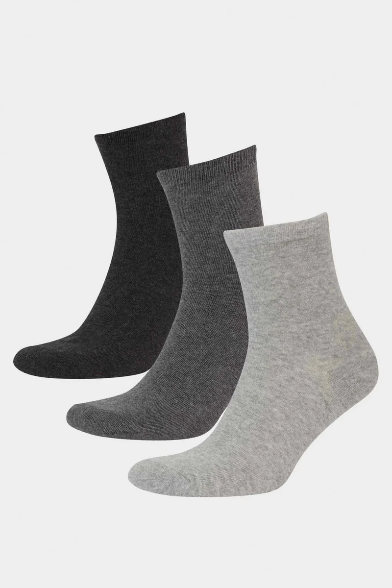 ديفاكتو Man 3 piece Cotton Short Sockss