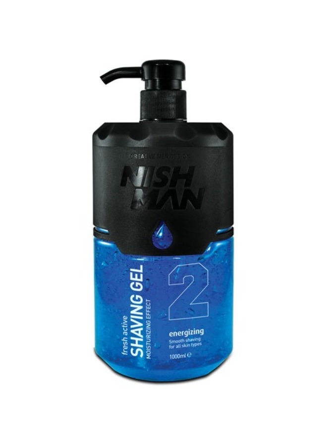 NISHMAN Shaving Gel No.2 Energizing 1000ml