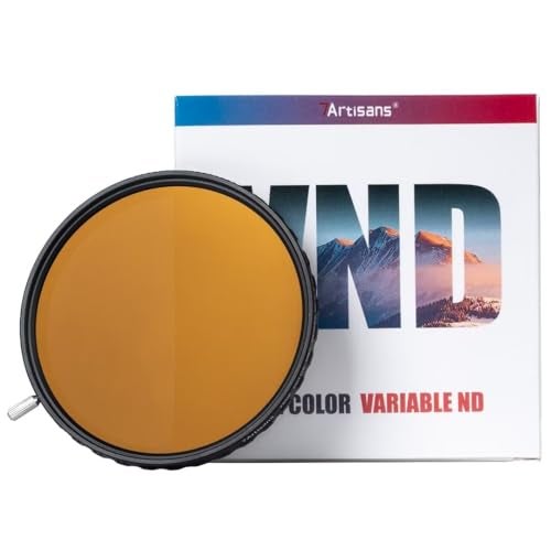7artisans 82mm True Color VND 25 Stops Variable Neutral Density FilterAdjustable ND Filter Water Repellent and Scratch Resistant for Camera Lens - Image 1
