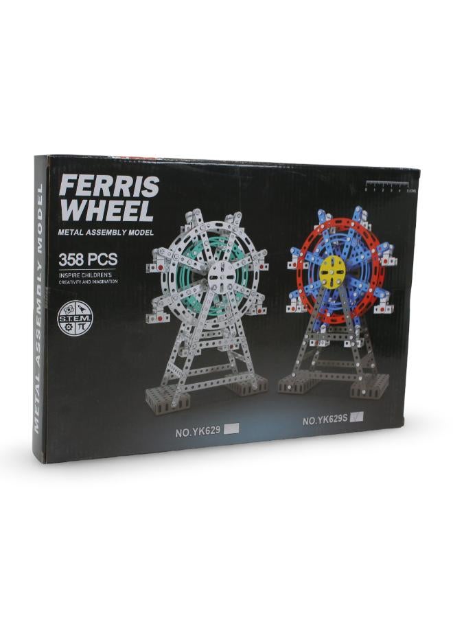 OKO Ferris Wheel Metal Assembly Model Kit - 358 Pcs - Image 1