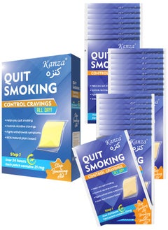 28 Pcs Quit Smoking Nicotine Patches Control Craving Through Out the Day Step 1 Nicotine Transdermal Smoking Patches Quit Smoking Aid Helping Quit Smoking Patch in Simple Steps