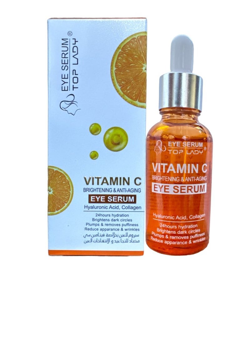 Eye serum with vitamin C extract anti-wrinkles and eye bags 30 ml