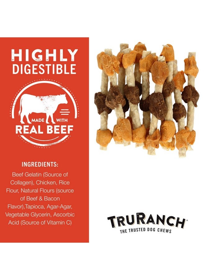 TRURANCH TRURANCH 5" BBQ Collagen Skewers, Healthy Joint Support Dog Treat, Rawhide Alternative, Skin & Coat Health, 1 Bag, 15 Count  - Image 4