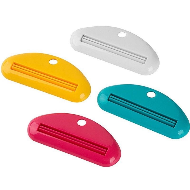 8PCS Manual Toothpaste Squeezer, Facial Cleanser Dispensing Tool, Large Clip-on Toothpaste Squeeze4 - Image 1