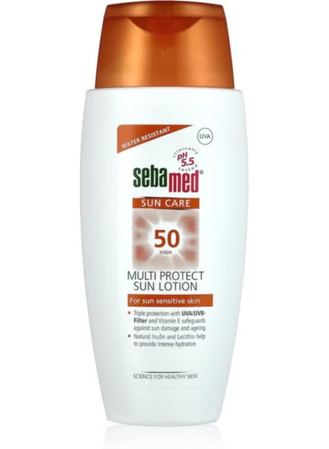 سيباميد لوشن سيباميد للحماية من الشمس بدون عطر بعامل حماية من الشمس 50+، 150 مل - Image 1