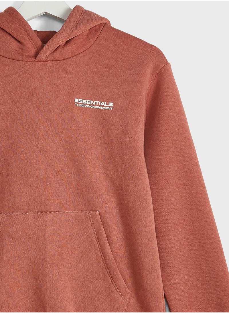 Lounge Regular Pocket Hoodie